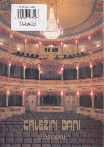 Krleža i naše doba / Krležini dani u Osijeku, 1993 ; priredio Branko Hećimović