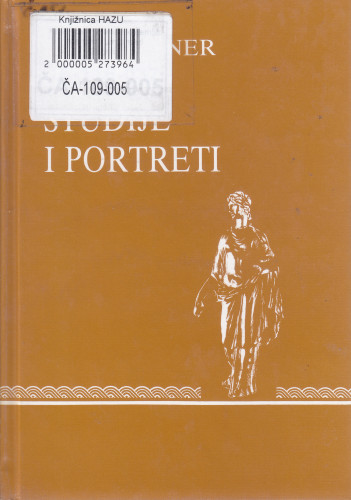 Studije i portreti / Josip Bogner ; priredila Antonija Bogner-Šaban
