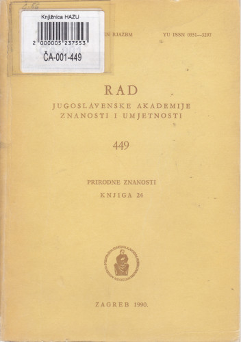 Knj. 24(1990)=knj. 449 / urednik Mirko Malez