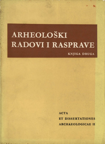 Knj. 2(1962) / glavni urednik Grga Novak