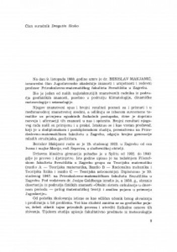[Riječ člana suradnika JAZU Dragutina Skoka]