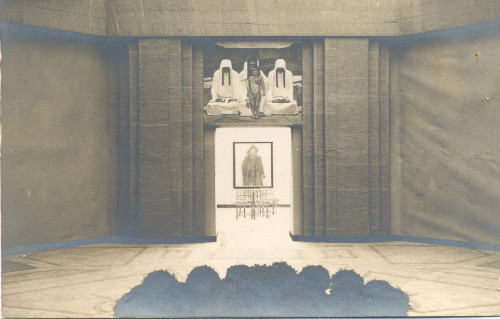 Postav samostalne izložbe Ljube Babića, Zagreb, Umjetnički paviljon, 1913.