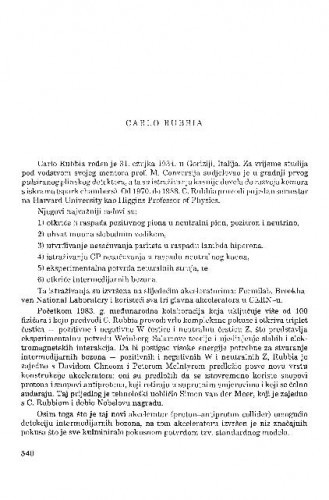 Carlo Rubbia