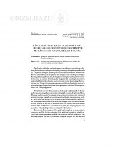 Längskraftfestigkeit schlanker und gedrungener Rechteckquerschnitte bei Längslast und schräger Biegung / R. Rosman