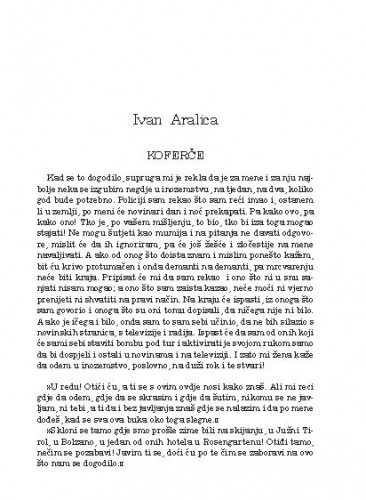 Koferče / Ivan Aralica