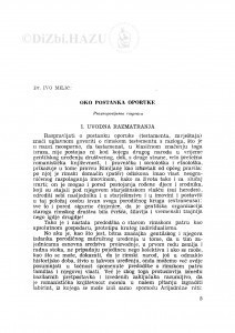 Oko postanka oporuke / I. Milić