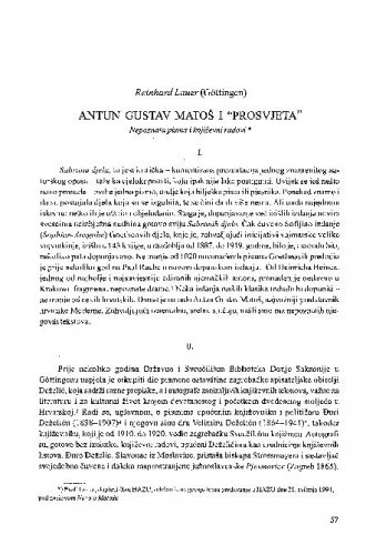 Antun Gustav Matoš i 