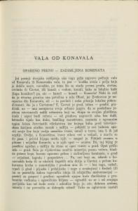 Vala od Konavala / S. Mijović Kočan