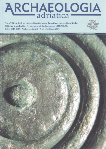 Archaeologia Adriatica / Sveučilište u Zadru, Odjel za arheologiju = University of Zadar, Department of Archaeology