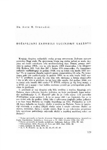 Božavljani zarobili uljicnjsku galeotu / Ante M. Strgačić