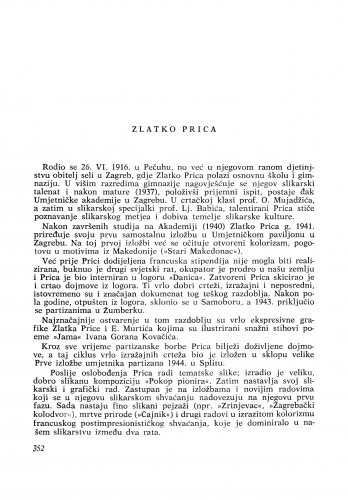 Zlatko Prica : [biografije novih članova Akademije]