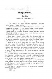 Berekin : (Drvenik u Dalmaciji.) / S. Banović