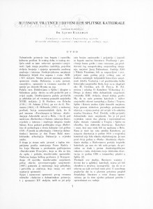 Buvinove vratnice i drveni kor splitske katedrale / Ljubo Karaman