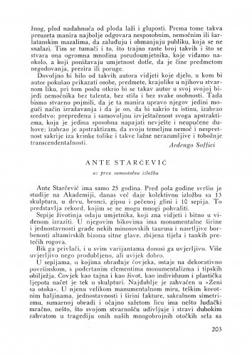 Ante Starčević : uz prvu samostalnu izložbu / Andro-Vid Mihičić