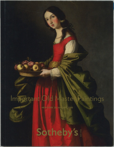 Important old master paintings : auction in New York, Thursday 28 January 2010 / Sotheby's