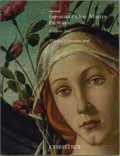 Important old master pictures : evening sale : Thursday 7 December 2006 : properties of the Azby Fund, the Daniel Katz Family Trust, Dresdner Kleinwort, the Lodi collection, the Merton collection, the late Professor René Küss, and other properties / Christie, Manson & Woods