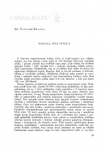 Nosna polipoza / Z. Krajina