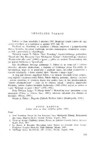 Nedjeljko Fabrio