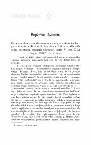 De mutatione contiguarum consonantium in linguis slavicis. Scripsit Martinus Hattala. (Ex actis regiae scientiarum societatis bohemicae. Series V., tom XIV.) Pragae 1865 : [književna obznana] / Đ. Daničić