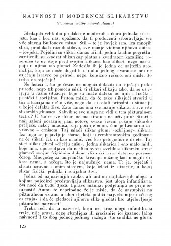 Naivnost u modernom slikarstvu / Matko Peić