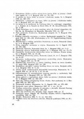 Bibliografija radova V. Brajkovića
