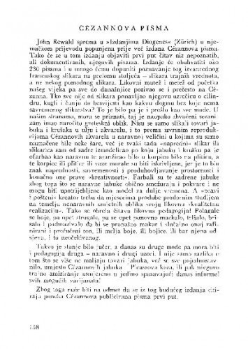 Cézannova pisma / Lj. B.