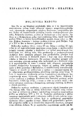 Boljunska madona / Vanda Ekl