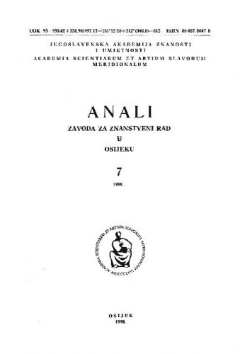 Knj. 7 (1989) / urednici Dušan Čalić, Đuro Berber