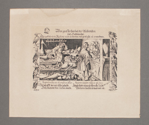 Von grosser thorheit der Alchimisten und Goldmacher / Alkemičari