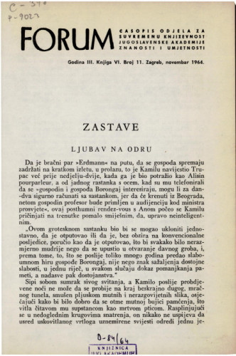 Zastave / M. Krleža