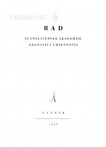 Knj. 7(1957)=knj. 314 / urednik Hrvoje Iveković