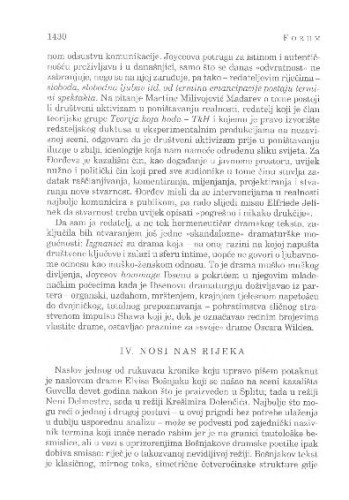 Nosi nas rijeka : [kazališna kronika] / Sibila Petlevski