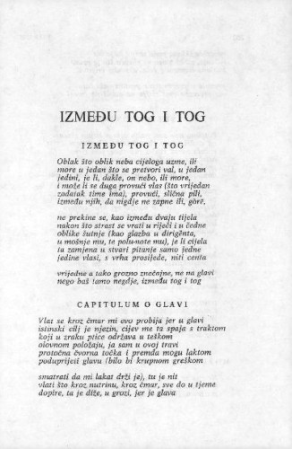 Između tog i tog / L. Paljetak