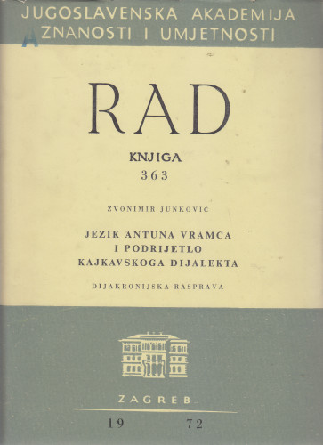 Knj. 17(1972)=knj. 363 / urednik Mirko Deanović