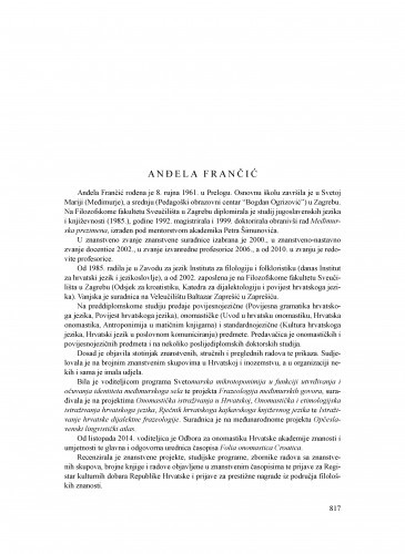 Anđela Frančić