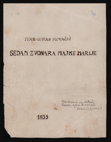 Sedam zvonara Majke Marije