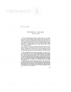 Dora Pejačević - Karl Kraus : kontakti, poticaji / K. Kos