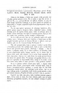 Pregled hrvatske poviesti. Nacrtao prof. Sime Ljubić. Riečki Emidija Mohovića tiskarski kamen. zavod. 1867 : [književna obznana] / M. Mesić