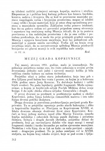Muzej grada Koprivnice / Matko Peić