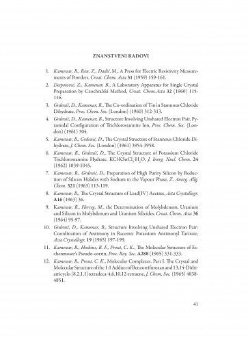 Bibliografija akademika Borisa Kamenara / priredila Marina Cindrić