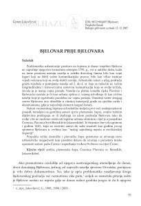 Bjelovar prije Bjelovara / Goran Jakovljević