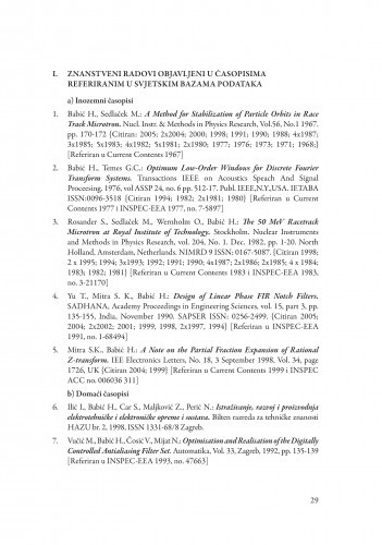 Bibliografija akademika Hrvoja Babića