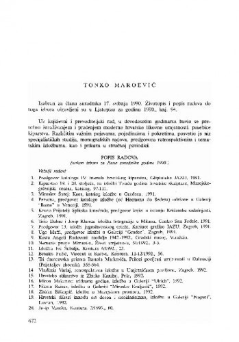 Tonko Maroević
