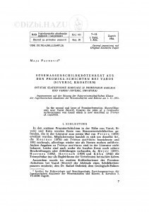 Suesswasserschildkroetenrest aus den promina -Schichten bei Varoš (Siverić, Kroatien) / M. Paunović