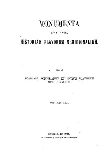 Vol. 4. : Balthasari Adami Kercselich Annuae 1748 - 1767 / proemio de vita operibusque scriptoris praemisso digessit T. Smičiklas