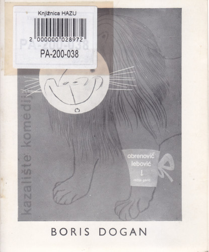 Boris Dogan : plakat, knjiga : [katalog izložbe], Kabinet grafike, Zagreb, 11.-25.12.1964. ; [katalog sastavila Renata Gotthardi-Škiljan ; odgovorni urednik Andrija Mohorovičić]