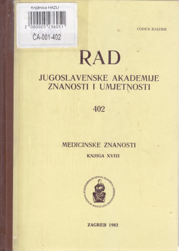 Knj. 18(1982)=knj. 402 / urednik Nenad Grčević
