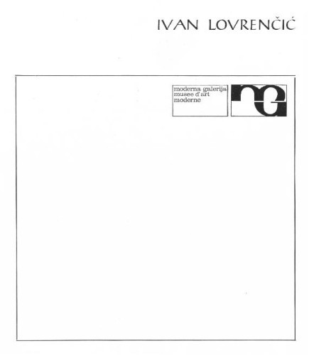 Ivan Lovrenčić : Crteži 1956. - 1971.