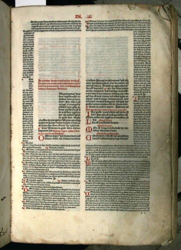 <[> Decretum : cum apparatu Bartholomaei Brixiensis] / [Gratianus]