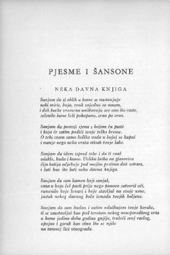 Pjesme i šansone / Z. Golob